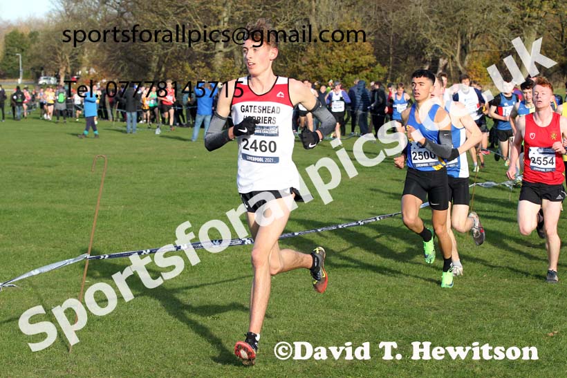 Mens under-20s, European Cross Country Championships Trials, Sefton Park, Liverpool. Photo: David T. Hewitson/Sports for All Pics